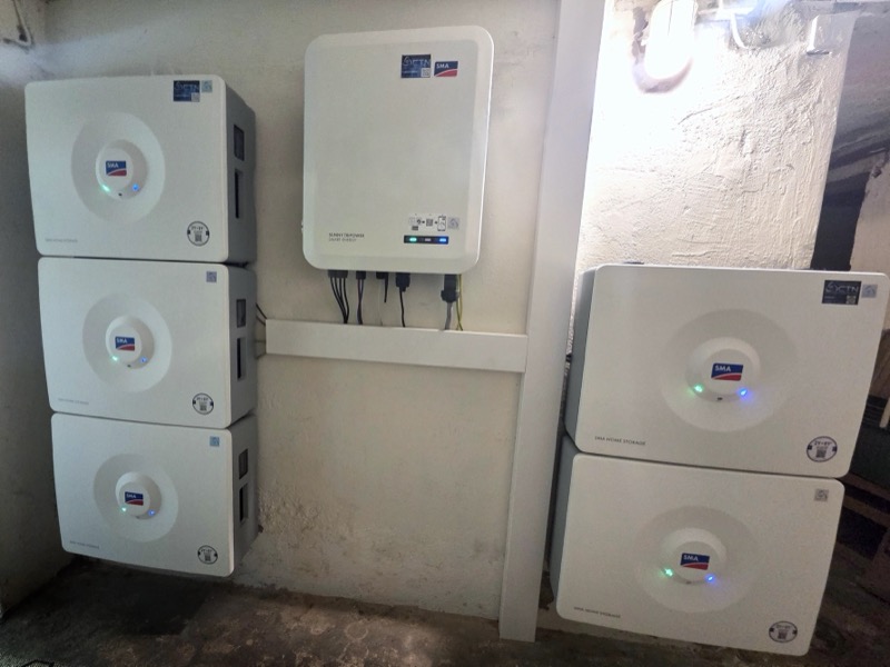 Batteriespeicher für Solarenergie