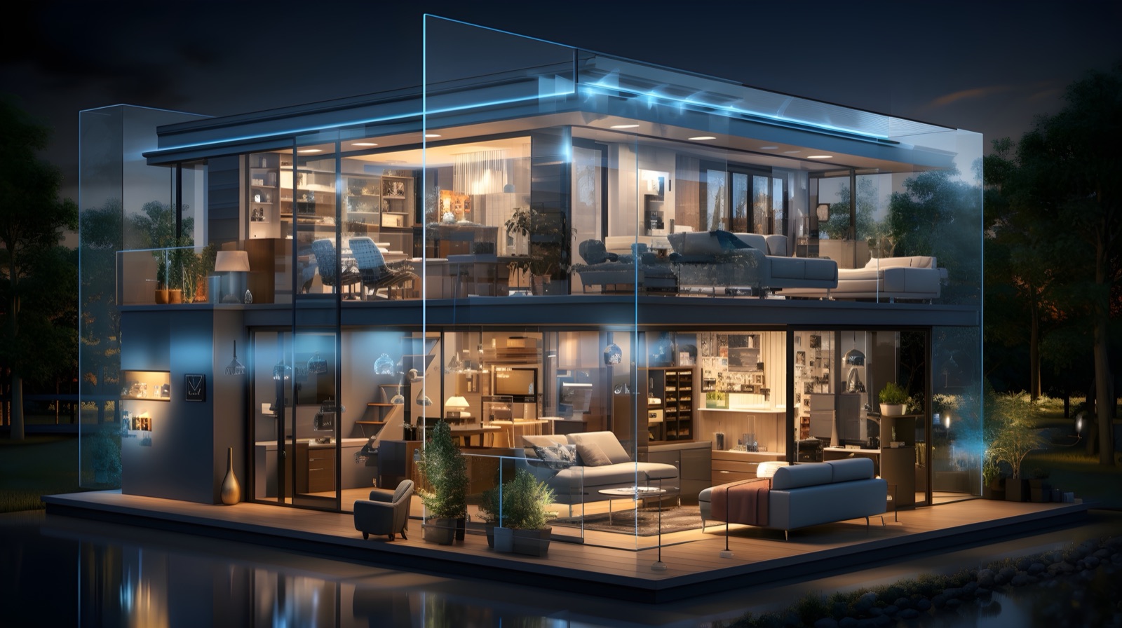 KNX Gebäudeautomation – Schalter und Steuerung